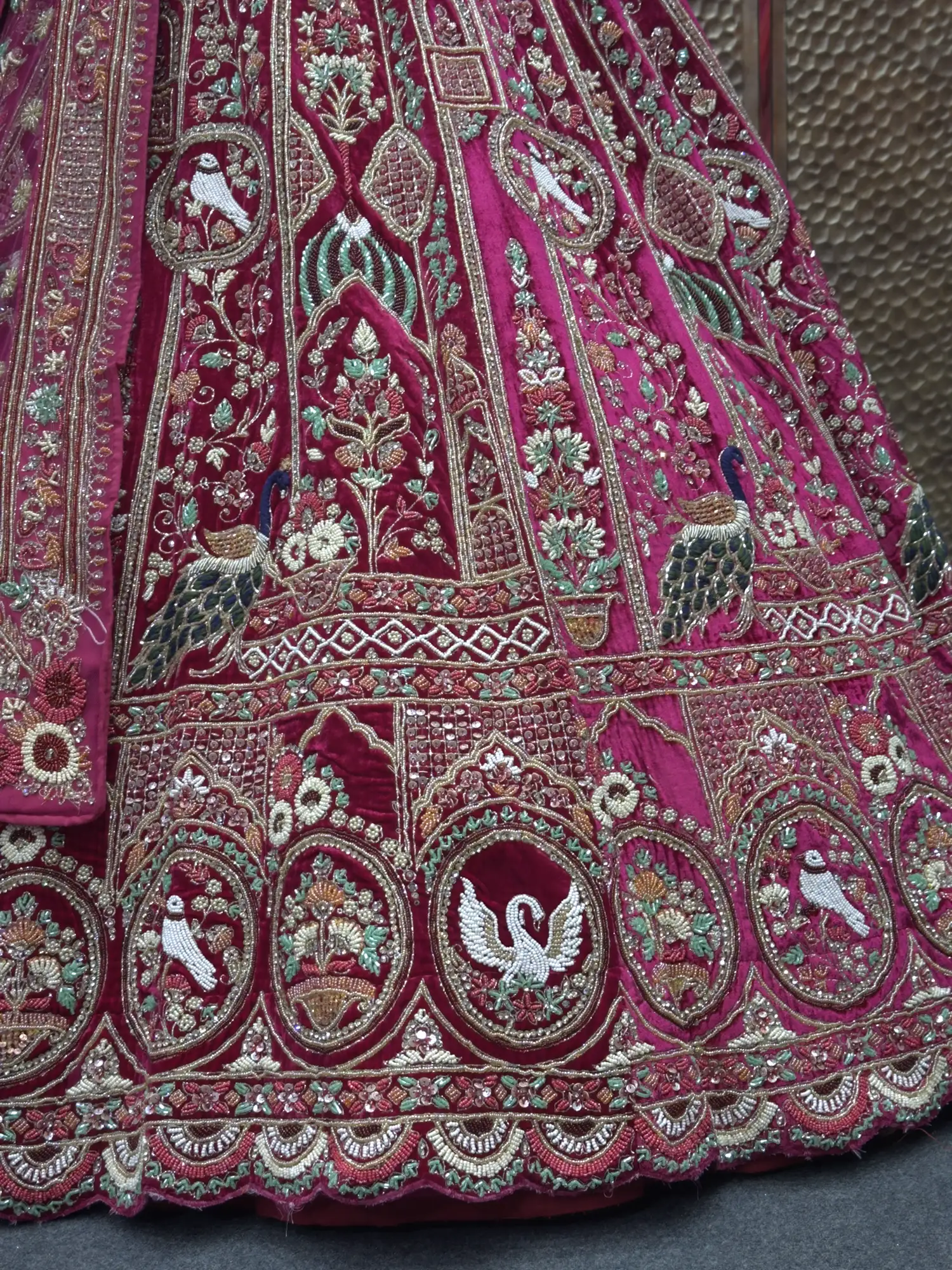 Micro Premium Bridal Lehenga With Handwork